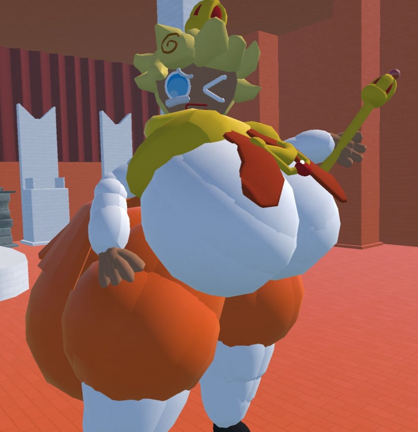 1girls 3d 3d_(artwork) big_ass big_breasts big_butt breasts bubble_ass bubble_butt cookie cookie_run cookie_run_kingdom crown custard_cookie_iii cute female female_only huge_ass huge_breasts huge_butt orange_cape orange_pants rec_room rule_63 thick_ass thick_thighs throne_room weirdmaker43 white_shirt yellow_hair