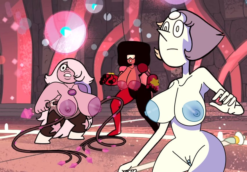 accurate_art_style amethyst_(steven_universe) cartoon_network garnet_(steven_universe) gem_(species) nude_filter pearl_(steven_universe) screenshot screenshot_edit self_upload steven_universe su_edits