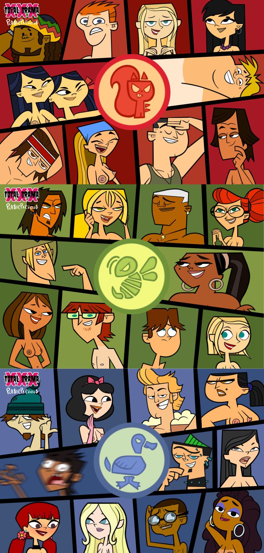 6+boys 6+girls accurate_art_style alejandro_burromuerto_(tdi) amy_(tdi) anne_maria_(tdi) bandana black_eyes black_hair blonde_hair blue_eyes breasts brick_(tdi) bridgette_(tdi) brown_eyes brown_hair cameron_(tdi) cody_(tdi) courtney_(tdi) dark-skinned_female dark-skinned_male dawn_(tdi) dj_(tdi) duncan_(tdi) ella_(tdi) emma_(tdi) eva_(tdi) ezekiel_(tdi) female geoff_(tdi) ginger_hair glasses green_eyes green_hair harold_(tdi) heather_(tdi) jacques_(tdi) kitty_(tdi) leshawna_(tdi) light-skinned_female light-skinned_male lightning_(tdi) lindsay_(tdi) male mike_(tdi) multiple_boys multiple_girls nipples noah_(tdi) open_mouth owen_(tdi) pigtails plasticprevious rasta red_hair redesign samey_(tdi) scarlett_(tdi) scott_(tdi) sky_(tdi) tagme tan_body tan_skin tanline the_ridonculous_race topless total_drama:_pahkitew_island total_drama:_revenge_of_the_island total_drama_(series) total_drama_island tyler_(tdi) zoey_(tdi)