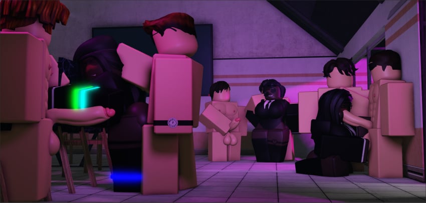 3d 3girls 6boys blowjob cometrr34 dark-skinned_female glowstick roblox roblox_avatar roblox_game robloxian scp_foundation self_upload sex tagme vaginal_penetration