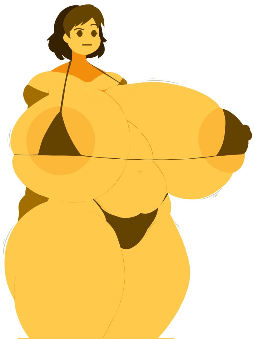 big_breasts breast breasts emoji emoji_(race) naked no_outlines videogamedunky