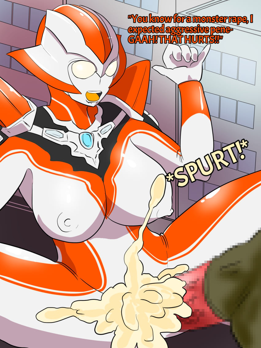 city cum cum_in_pussy cum_inside erect_nipples excessive_cum grigio_gets_raped large_breasts minato_asahi_(grigio) sitting spread_legs thick_thighs ultraman_(franchise) ultraman_r/b ultrawoman_grigio vaginal_penetration wide_hips