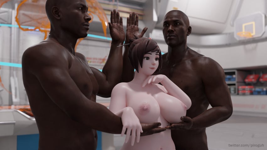 1girls 2boys 3d 4k asian asian_female bbw big_areola big_breasts blender busty chinese chubby chubby_female curvy dark-skinned_male dark_skin faceless_male female interracial large_breasts light-skinned_female light_skin male mei_(overwatch) meme mmf_threesome multiple_boys muscular muscular_male nude overwatch overwatch_2 pale pale-skinned_female pale_skin piroguh servants_holding_aphrodite's_breasts_(meme) twitter_username voluptuous voluptuous_female