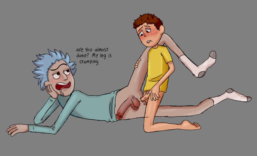 artist_request clothed clothed_sex dialogue gay gay_sex incest male male_only morty_smith penetration rick_and_morty rick_sanchez skinny small_top_big_bottom yaoi young