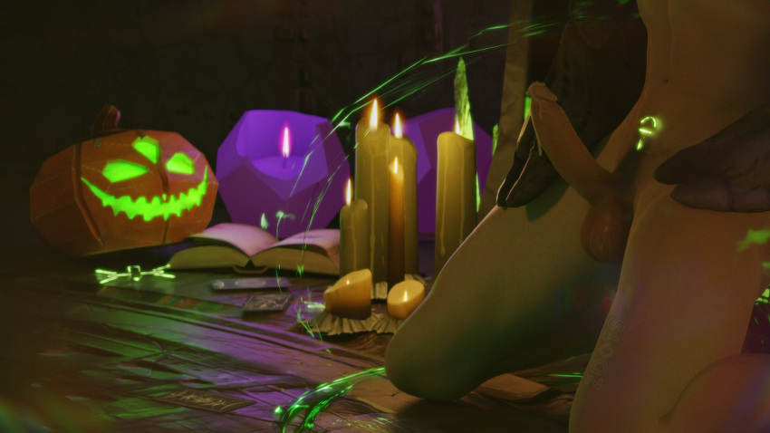 3d blender_(software) bungie candle candles destiny_(game) destiny_2 dripping_precum erection eris_morn foot_fetish footjob footjob_from_behind guardian_(destiny) headless_one hive_(destiny) hive_eris_morn hive_magic hunter_(destiny) kneeling leaking_precum magic male original_character pumpkin ritual smol_zdot submissive_male tarot tarot_card teasing