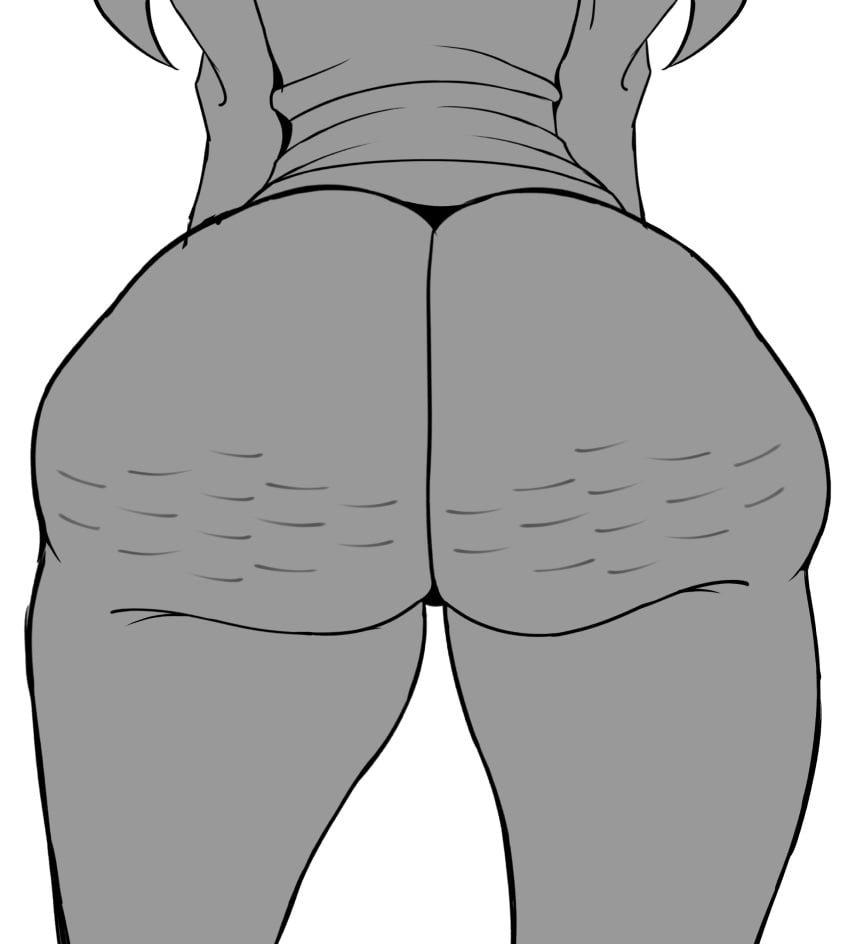 1girls 2023 ass big_ass big_butt big_thighs bubble_ass bubble_butt butt_crack cellulite danganronpa danganronpa_2 dat_ass female female_only huge_ass huge_butt huge_thighs junior_art_ large_ass saionji_hiyoko sketch thick_ass thick_thighs thighs wip