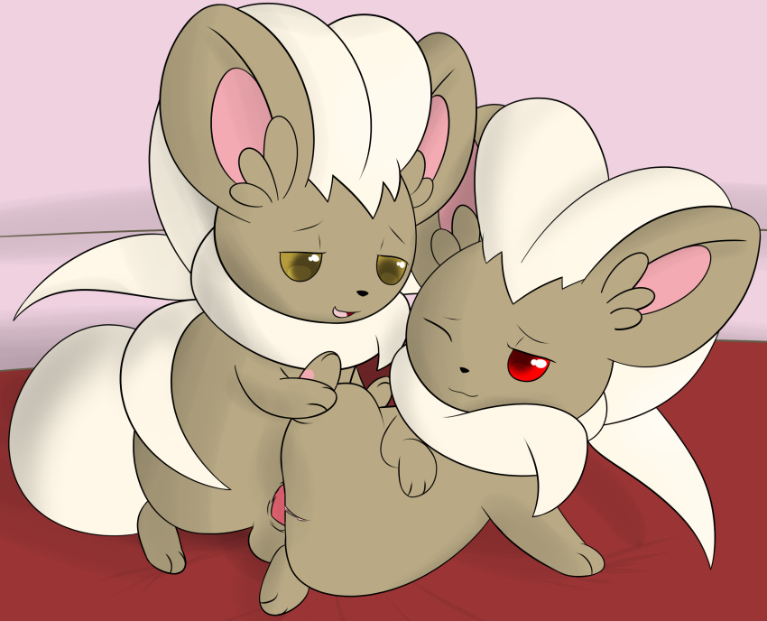 chinchilla cinccino female fur furry male one_eye_closed penetration pokémon_(species) pokemon shiny_cinccino shiny_pokemon tagme yiff yumei