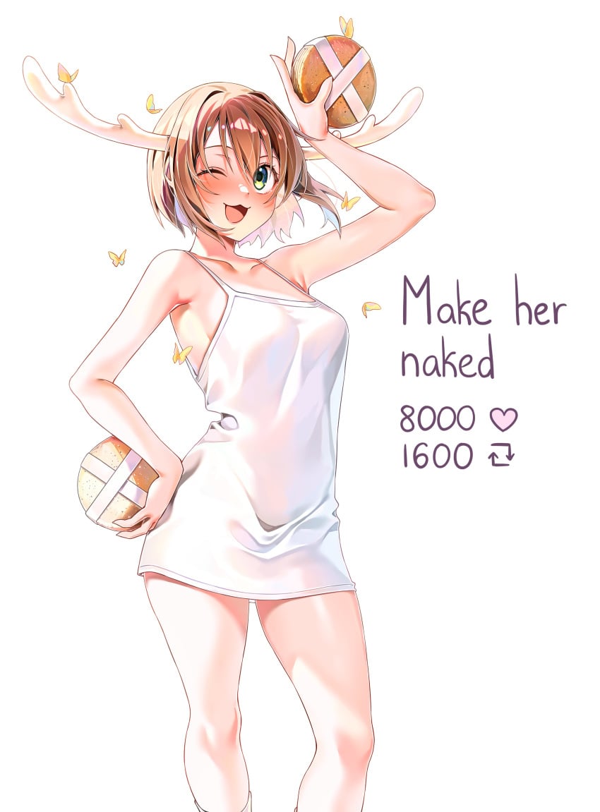 1girls absurd_res absurdres antlers arm_above_head armpit armpit_crease armpit_peek armpits bare_armpits bare_arms bare_calves bare_hands bare_knees bare_legs bare_shoulders bare_skin bare_thighs blush blush_face blushed_face blushing_face blushing_female breasts brown_eyebrows brown_hair brown_hair_female busty busty_female busty_girl busty_teen calves camisole collarbone curvaceous curvaceous_body curvaceous_female curvaceous_figure curvaceous_hips curvaceous_teen curvaceous_thighs curvy curvy_body curvy_female curvy_figure curvy_hips curvy_teen curvy_thighs deer_antlers deer_crackersarm_up deer_girl deer_horns dot_nose elbows exposed_armpits exposed_arms exposed_legs exposed_shoulders exposed_skin exposed_thighs eye_closed fair_skin female female_focus female_only fingers gown green_eyes green_eyes_female hair_between_eyes hairless_armpits hand_above_head hand_up high_resolution high_school_student highres hourglass_figure knees lean_body lean_figure legs light-skined_female light-skinned light-skinned_female light_skin light_skin_female light_skinned light_skinned_female looking_at_viewer machulanko medium_breasts medium_hair narrow_waist one_eye_closed one_eye_open open_mouth open_mouth_smile parted_lips school_girl sexy_armpits shaved_armpits shikanoko_noko shikanoko_nokonoko_koshitantan shiny_hair shiny_legs shiny_skin shiny_thighs short_hair shoulders sideboob simple_background slender_body slender_waist slim_girl slim_waist smile smiley_face smiling smiling_at_viewer smooth_armpits smooth_skin solo standing teen_girl teenage_girl teenager thick_thighs thighs thin_waist tongue topwear upper_body white_background white_camisole white_gown white_topwear wide_hips wink winking winking_at_viewer winking_eye