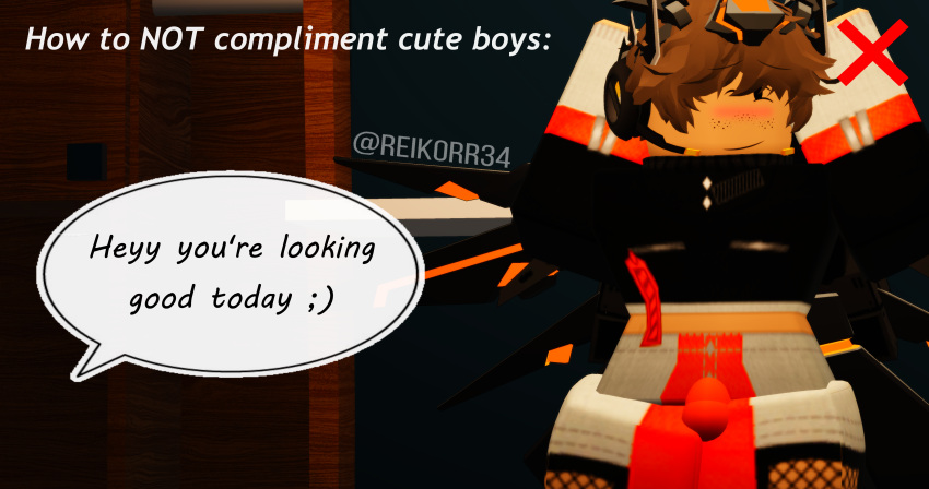 2boys 3d brown_hair carrying dialogue english_text femboy gay gay_sex image leaking_cum male_focus male_penetrated nude open_legs reikorr34 roblox roblox_game robloxian small_penis tagme text twitter_username