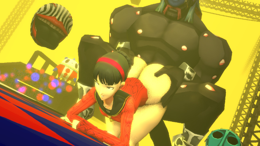 2023 amagi_yukiko ass atomicgato bottomless huge_ass no_pants no_skirt persona persona_4 shadow yukiko_amagi