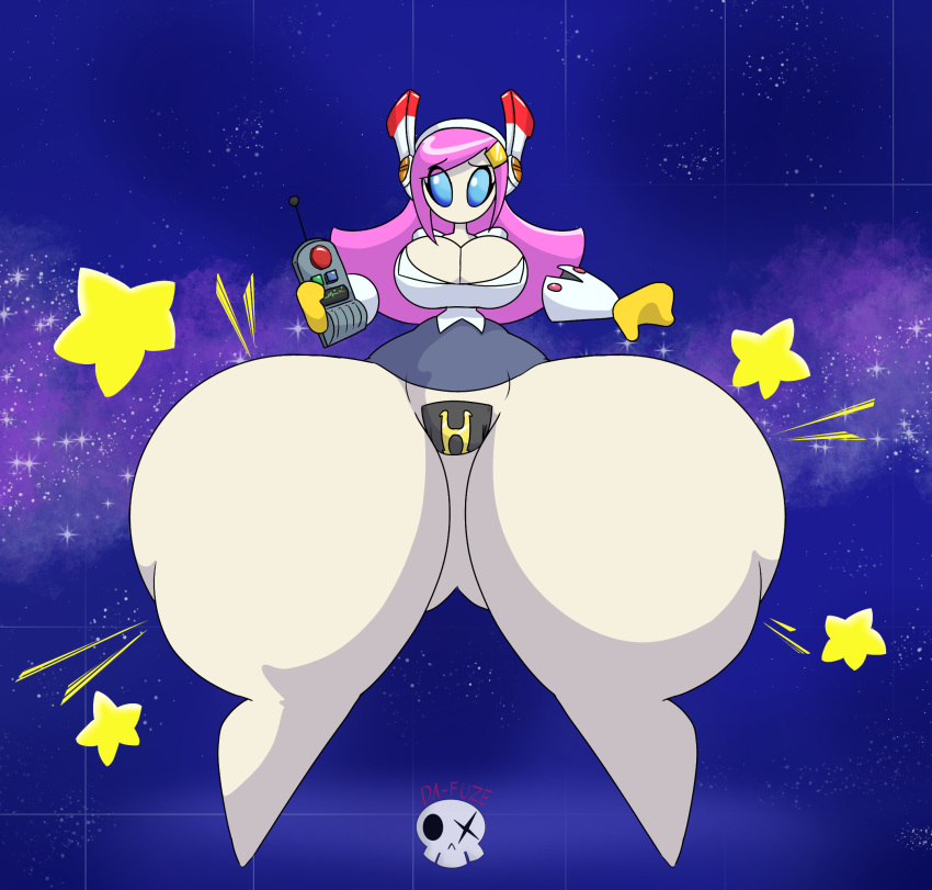 ass_bigger_than_head ass_expansion big_ass big_breasts boob_window bottomless covered_pussy da-fuze female_only hip_expansion huge_ass hyper_ass kirby_(series) nintendo no_bra no_underwear penis susanna_patrya_haltmann susie_(kirby) topwear