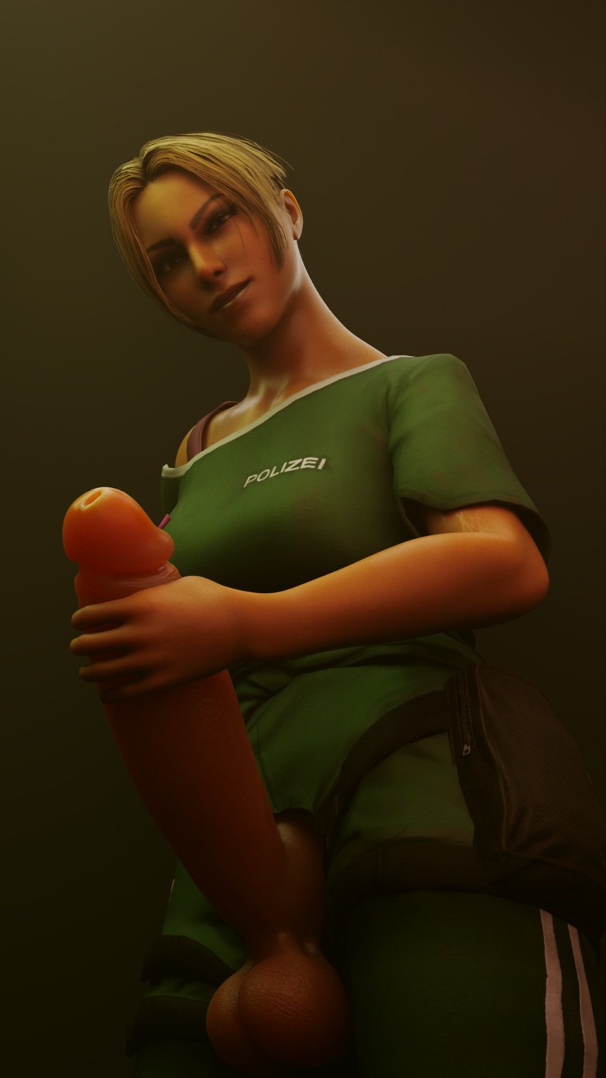 1futa 3d amateur_artist balls gnightsound holding_penis iq_(rainbow_six) masturbation rainbow_six_siege