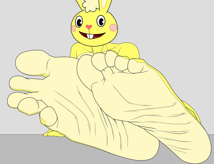 5_toes anthro bunny cuddles cuddles_(htf) cyborg-steve delicious_feet delicious_soles edit feet foot_fetish foot_focus foot_tease furry happy_tree_friends lagomorph leporid male mondo_media multicolored_feet nude presenting presenting_feet presenting_soles rabbit sexy_feet sexy_soles smile soles tasty_feet tasty_soles tease teasing teasing_viewer toes yellow_fur