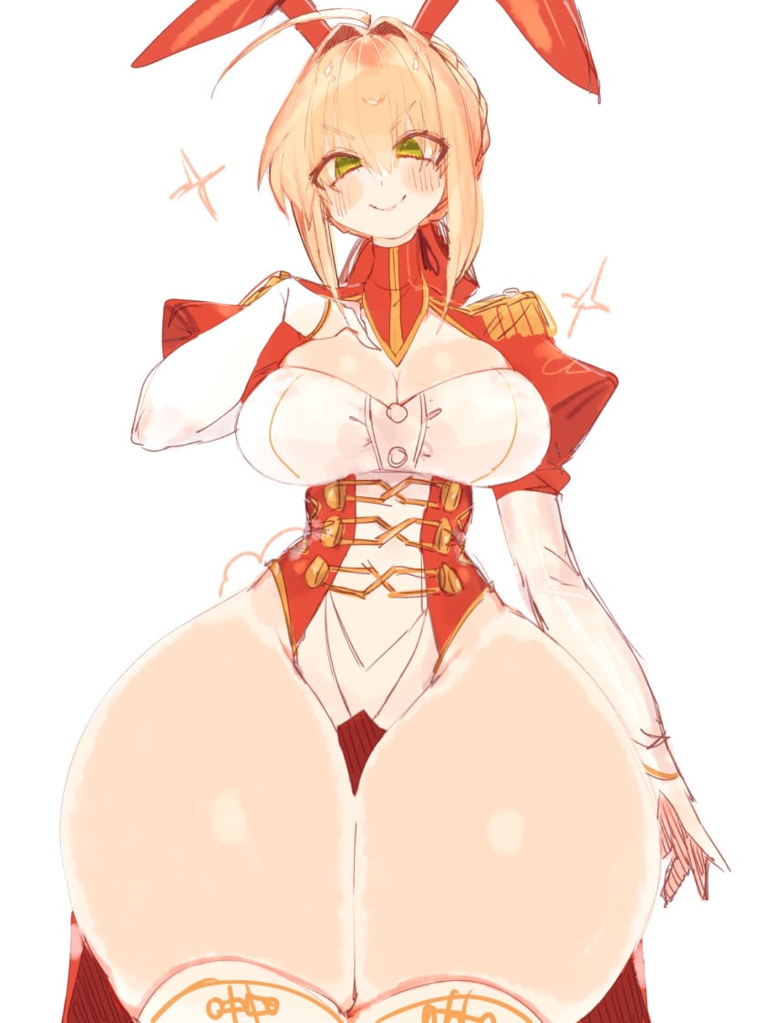 ass big_ass big_breasts big_hipped big_hips big_thighs breasts bunny_ears clothing cute fate/grand_order fate_(series) gigantic_ass gigantic_thighs hips hips_wider_than_shoulders huge_ass huge_hips huge_thighs large_hips long_hair looking_at_viewer nero_claudius_(fate) tagme thick_hips thick_thighs thighs usa37107692 wide_hips