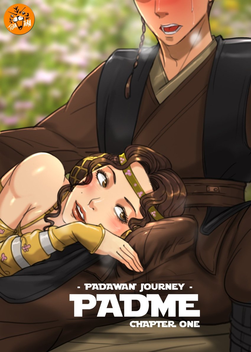 1boy 1boy1girl anakin_skywalker ass athletic athletic_female big_ass big_breasts bottom_heavy breasts bust busty canon_couple chapter_1 chest cleavage couple couple_(romantic) cover_page curvaceous curvy curvy_figure eyebrows eyelashes eyes female female_focus fit fit_female hair hips hourglass_figure huge_ass huge_breasts large_ass large_breasts legs light-skinned_female light-skinned_male light_skin lips lucasfilm male male/female mature mature_female padme_amidala slim slim_waist star_wars thick thick_hips thick_legs thick_thighs thighs top_heavy top_heavy_breasts tora_tora upper_body voluptuous voluptuous_female waist wide_hips