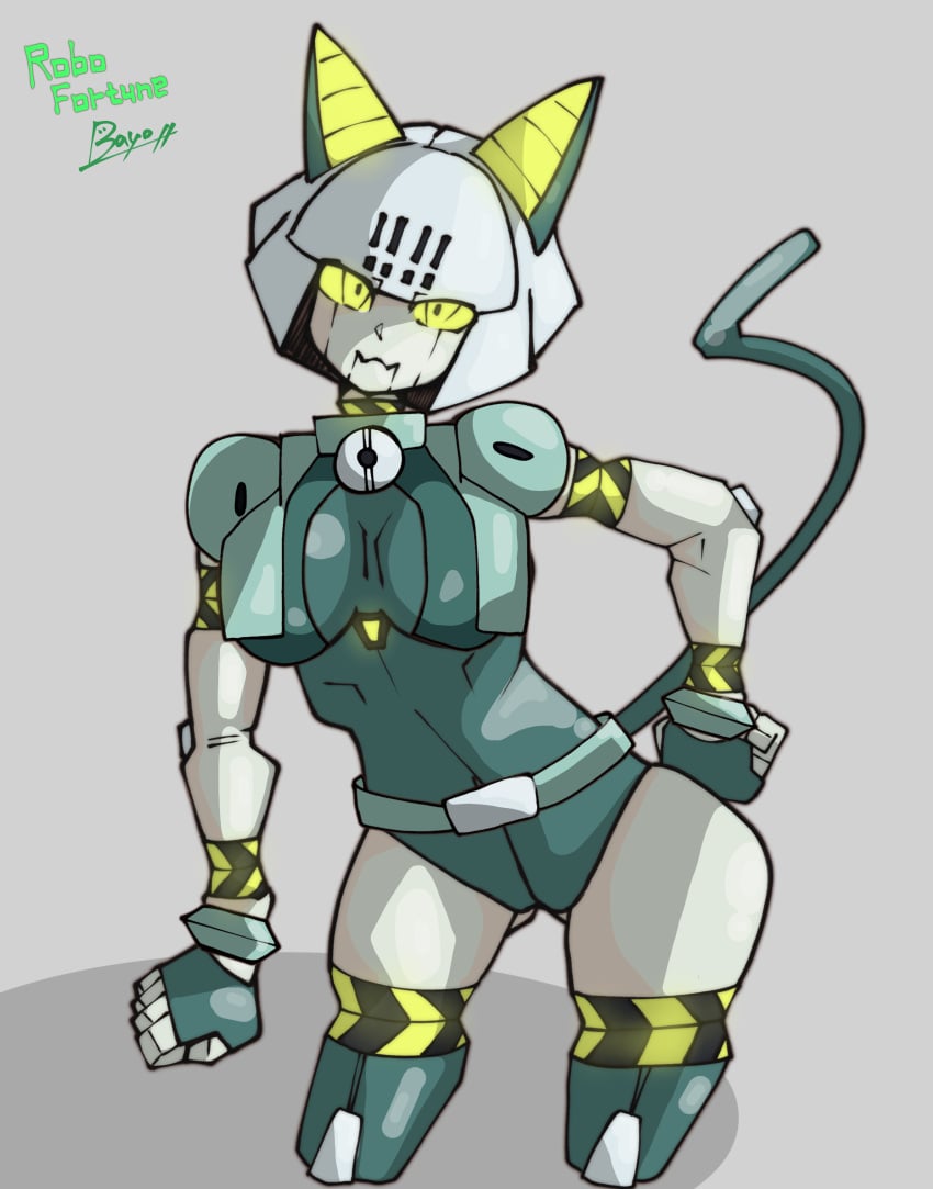 bayonetto female looking_at_viewer robo-fortune robot robot_girl skullgirls video_games