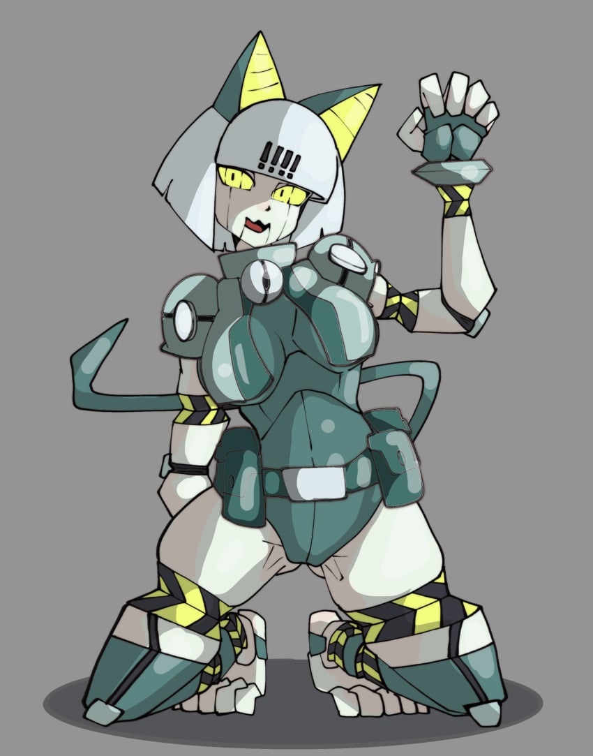 bayonetto female looking_at_viewer robo-fortune robot robot_girl skullgirls video_games