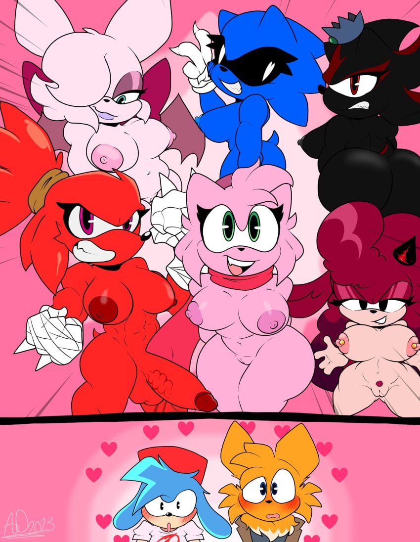 1futa 2boys 6girls amy_rose anthro fanon fnf fnf_mod fnf_mods friday_night_funkin furry futanari genderbend girls kaito_(neutroa) knuckles_the_echidna maiko_(neutroa) mobian_(species) naked naked_female rouge_the_bat sonic.exe sonic.exe_(character) sonic.exe_(series) sonic_(series) sonic_the_hedgehog sonic_the_hedgehog_(series) spicyboi tails tails_the_fox