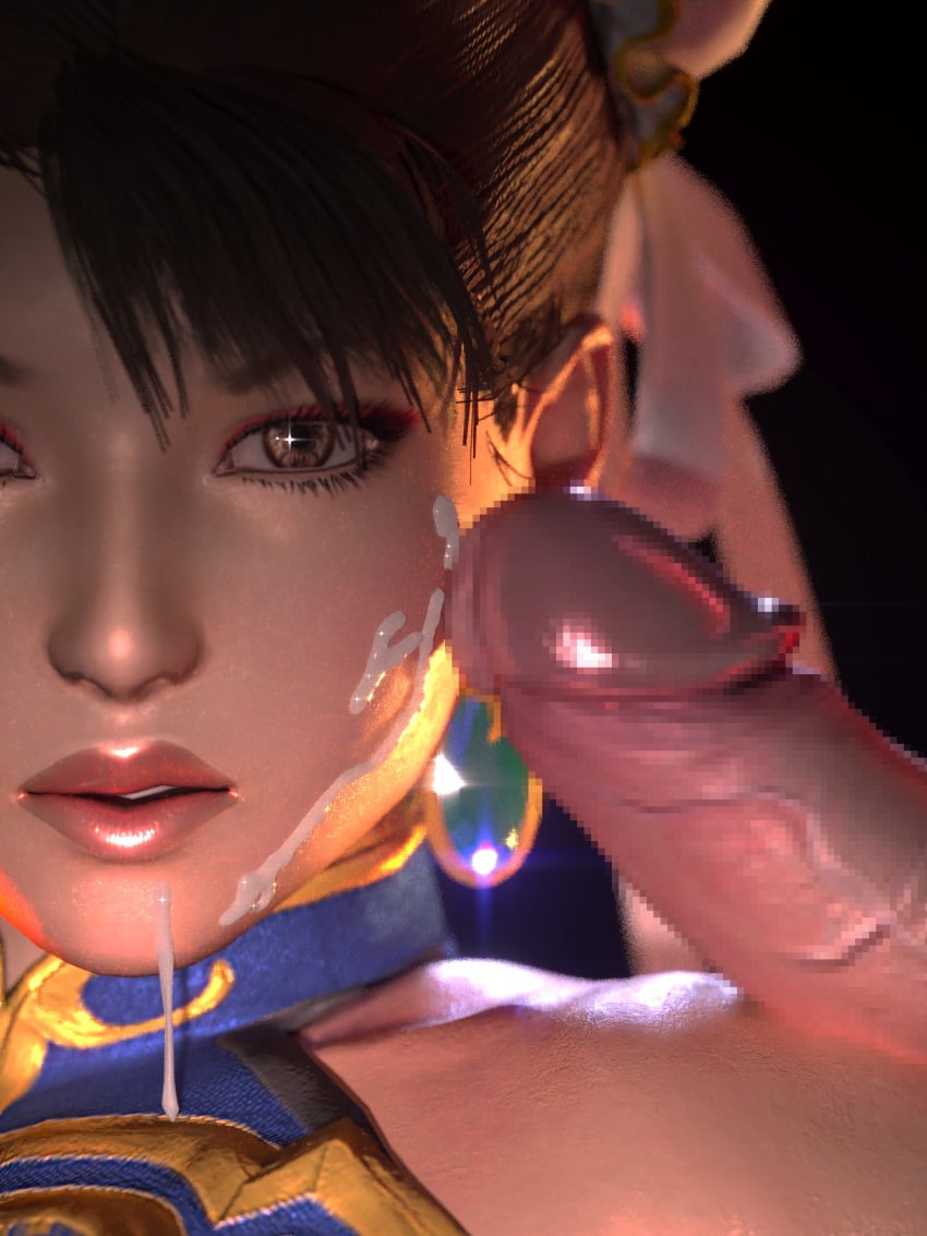 3d chun-li cumshot facial image partial_male poster street_fighter tagme zeroreiko zeroreyko