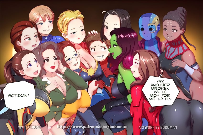 11girls 11girls1boy 1boy 2019 2019s 2d 6+girls african african_female age_difference alien alien/human alien_girl alien_humanoid all_fours alternate_version_available ant-man_(series) arm_grab army ass aunt_and_nephew avengers avengers:_endgame bald bald_female bed behind_the_scenes big_ass big_breasts black_eyebrows black_eyes black_hair black_panther_(series) black_widow_(marvel) blonde blonde_eyebrows blonde_hair blue-skinned_female blue_body blue_eyes blue_skin blush bodysuit bokuman breaking_the_fourth_wall breasts brown_eyebrows brown_eyes brown_hair bulge cameltoe captain_marvel carol_danvers cleavage clothed clothed_female clothed_male clothing curvy dark-skinned_female dark_skin dialog dialogue director diverse_harem domination drooling embarrassed english english_dialogue english_text eyelashes_visible_through_hair eyes facial_tattoo female female/male female_focus femdom fully_clothed gamora gangbang ginger ginger_hair glasses green-skinned_female green_body green_eyes green_eyes_female green_skin group guardians_of_the_galaxy hair hand_on_another's_head hand_on_head hands_on_another's_head hands_on_head happy harem head_grab hi_res holding hope_van_dyne huge_ass huge_boobs huge_breast huge_butt human human_male humanoid humanoid_hands imminent_gangbang imminent_sex incest interracial interspecies iron_man_(series) large_ass large_breasts legs licking_lips light-skinned_female light-skinned_male light_skin lipstick long_hair looking_at_another looking_at_partner male male/female male_human male_human/female_alien male_human/female_humanoid malesub mantis_(marvel) marvel marvel_cinematic_universe mature may_parker milf military military_uniform multiple_girls natasha_romanoff nebula_(marvel) nervous nipple_bulge older_female older_woman_and_younger_boy open_eyes open_mouth panties peggy_carter pepper_potts peter_parker pony_tail ponytail ponytail_female ponytails purple_hair red_eyebrows red_hair red_hair_female red_lips red_lipstick rescue_(marvel) reverse_gangbang saliva scarlet_witch shimaidon shiny_clothes shiny_hair shiny_skin short_hair shuri_(marvel) shy simple_background smile solo_male speech_bubble spider-man spider-man_(series) stepsister straight straight_hair submissive superhero superheroine surrounded talking talking_to_another talking_to_partner tattoo teeth teeth_clenched text text_bubble thick_ass thick_butt thick_legs thick_lips thick_thighs thighs tongue tongue_out unmasked wanda_maximoff wasp_(marvel) zehoberei