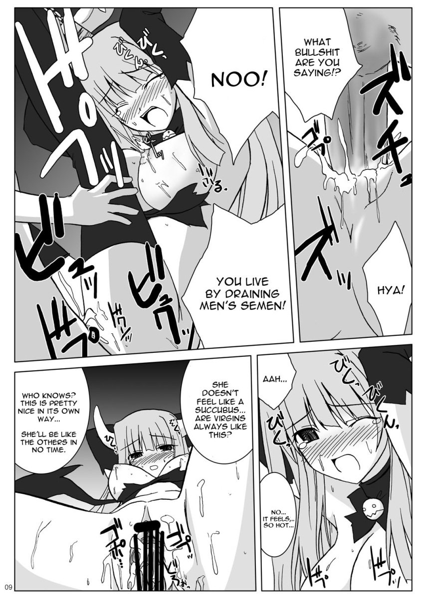 breasts cum disgaea lactating lactation large_breasts nippon_ichi_software penis pussy sex succubus succubus_(disgaea) vaginal_penetration virgin warrior_(disgaea) yamaura_tamaki