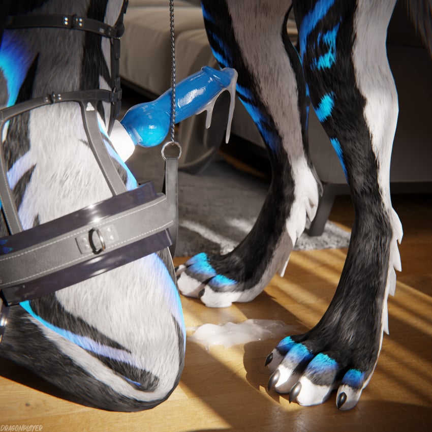 1:1 3d_(artwork) 4k absurd_res animal_genitalia animal_penis anthro anthro_on_anthro arms_tied balls biped blender_(software) blender_cycles blue_body blue_penis bodily_fluids bondage bondage bondage_gear bound canid canine canine_genitalia canine_penis claws clothing collar cuff_(restraint) cuffs_(clothing) cum cum_dripping_from_penis cum_on_ground cum_on_penis cumshot depth_of_field digital_media_(artwork) dominant dominant_male dragonplayer dragonplayer_(character) duo ejaculation erection feet fellatio forced forced_fellatio fox fur genital_fluids genitals hair hands_on_back harness hi_res hindpaw inside kneeling kneeling_oral_position knot latex latex_clothing leash leashed_collar legs_tied legwear living_room male male/male mammal multicolored_body nickofox on_ground oral orgasm paws penile penis pushing reflection restraints rexouium sex slim slim_anthro slim_male slim_sub standing submissive submissive_male tail tight_clothing toes white_body