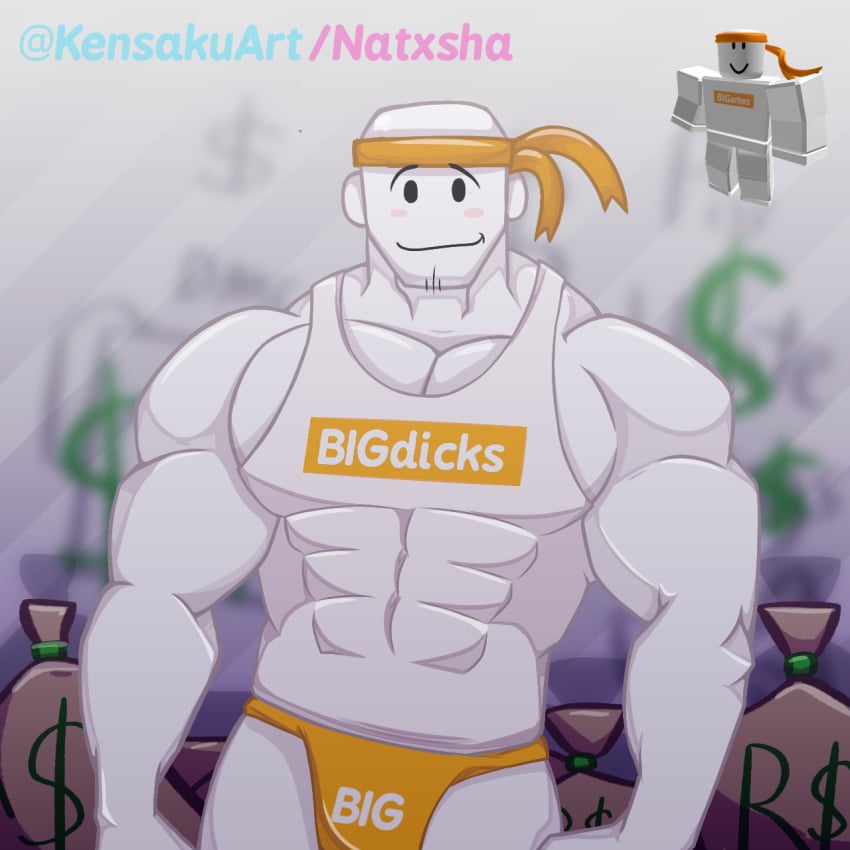 :] abs bara big_games kendrick_nsfw male male_only muscles muscles_through_clothes muscular muscular_male pet_simulator_x preston_(big_games) roblox roblox_game robloxian why wtf