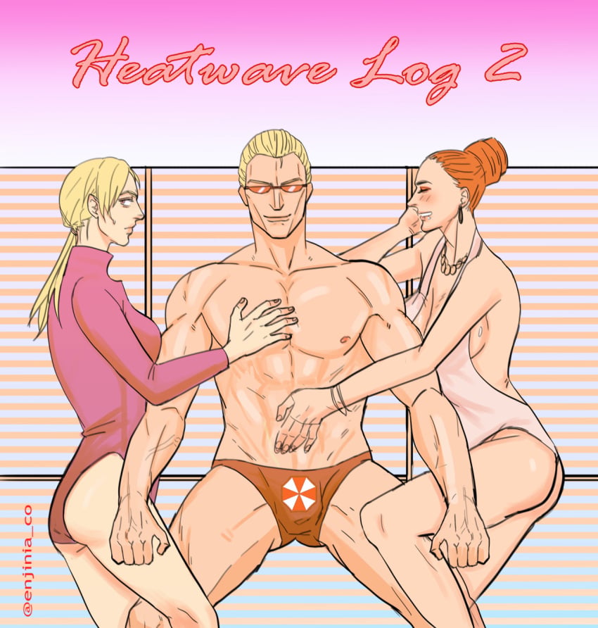 Jill Valentine (Blonde) Rule 34 Image