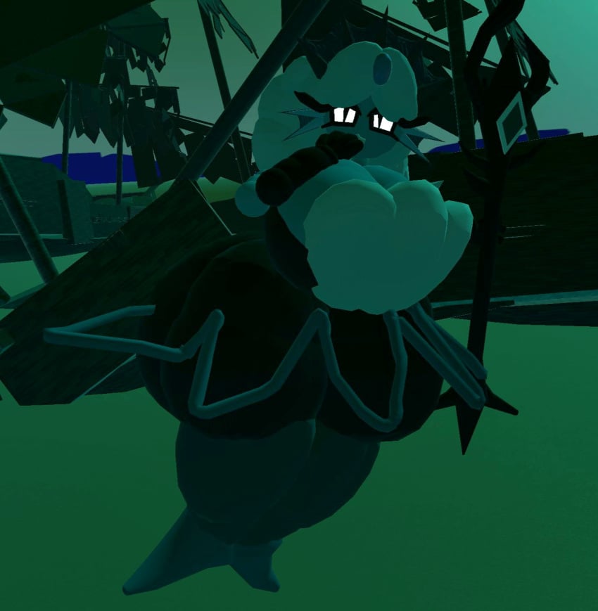 1girls 3d big_ass big_breasts black_body black_legs black_pearl_cookie black_tiara breasts bubble_ass bubble_butt cookie cookie_run cookie_run_kingdom female female_only glowing_eyes green_ground green_sky grey_skin ocean rec_room shipwreck skirt thick_ass thick_thighs trident weirdmaker43 white_hair white_mouth