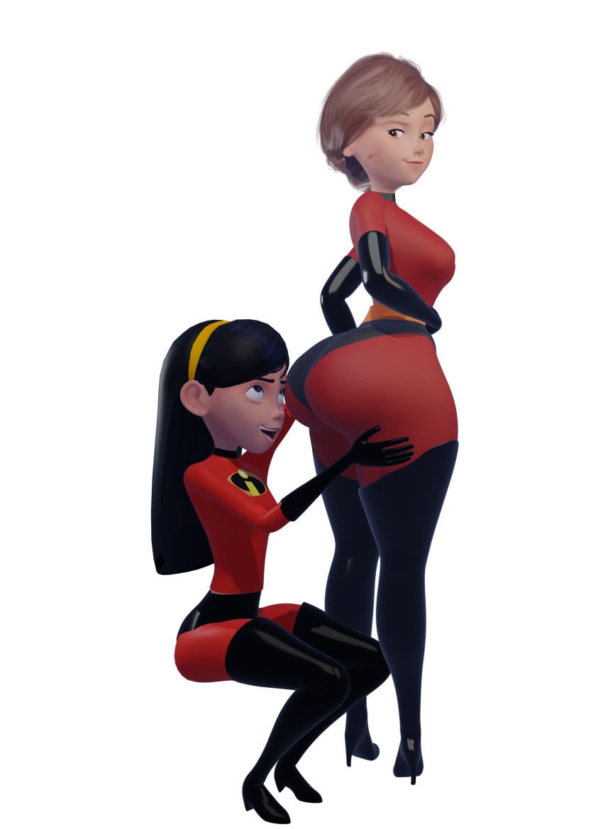 2girls 3d artist_request ass ass_worship big_ass big_butt curvaceous curvy curvy_body curvy_female curvy_figure female female_only helen_parr heperson incest lesbian milf mother_and_daughter seductive seductive_look the_incredibles thick thick_ass thick_thighs thighhighs thighs transparent_background violet_parr voluptuous voluptuous_female yuri