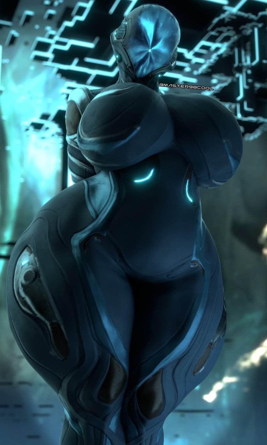 1girls big_breasts coolmaster98 curvy_female mag_(warframe) thick_thighs voluptuous voluptuous_female warframe