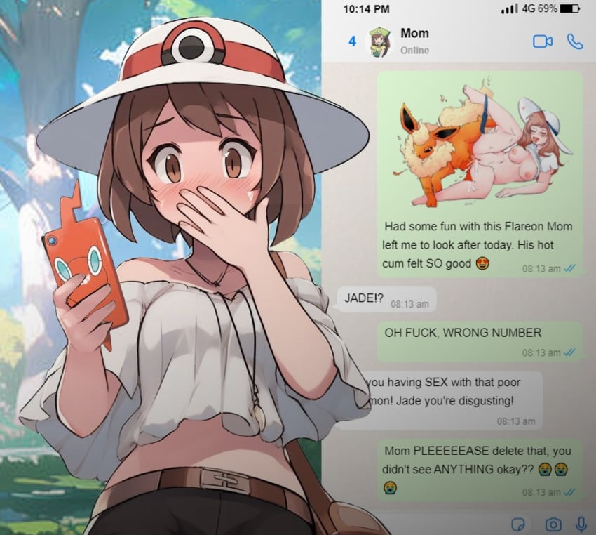 1animal 1boy 1boy1girl 1girls 2d alley animal_genitalia blush breasts camera caught caught_in_the_act caught_on_camera cum_in_pussy day_care_jade eevee eeveelution english_text facebook female feral feral_on_female flareon gamefreak human interspecies knot knotting male male/female markings outdoors photo pokémon_(species) pokemon pokemon_(species) pokemon_trainer pokephilia recording ruined_reputation security_camera sex shocked short_hair social_media straight surprised text trainer trainer_jade uncensored vaginal_penetration wanted wanted_poster zoophilia