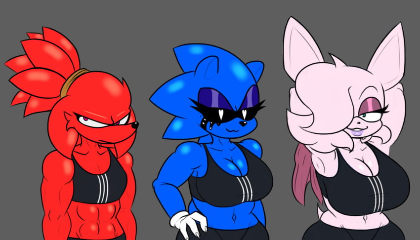 3girls fanon friday_night_funkin friday_night_funkin_(minus_mod) friday_night_funkin_mod knuckles_the_echidna medium_support_(meme) rouge_the_bat rule_63 sonic_(series) sonic_the_hedgehog tagme