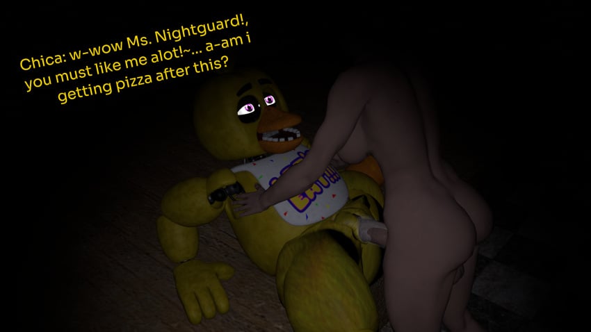 3d animatronic anonymous_futanari asking_a_question big_ass chica_(fnaf) chicken_girl classic_chica_(fnaf) enjoying_rape eyes_slightly_crossed five_nights_at_freddy's fnaf futa_on_female futanari happy_female looking_at_partner looking_pleasured pctoaster penetrating_pussy penis pussy pussy_juice rape sfm source_filmmaker tagme thick_ass thick_thighs thrusting_into_pussy wet_penis