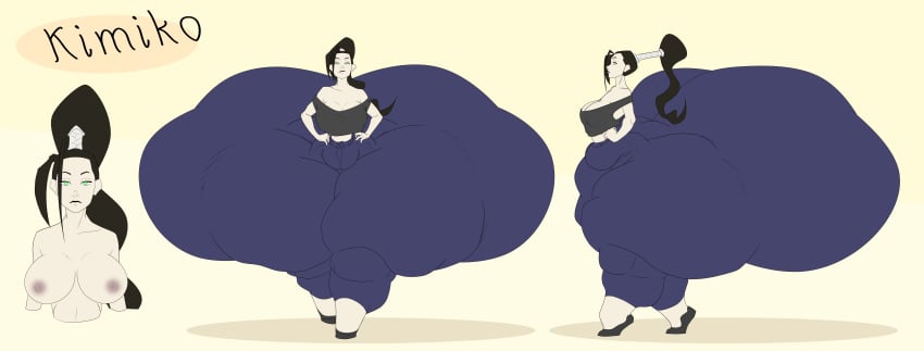 1girls ass_bigger_than_body ass_bigger_than_head ass_bigger_than_torso big_breasts colossal_ass enormous_ass hyper hyper_ass hyper_thighs kimiko long_hair looking_at_viewer massive_ass meat_wall_(body_type) original original_character solo_female tagme thick_thighs winterwarning