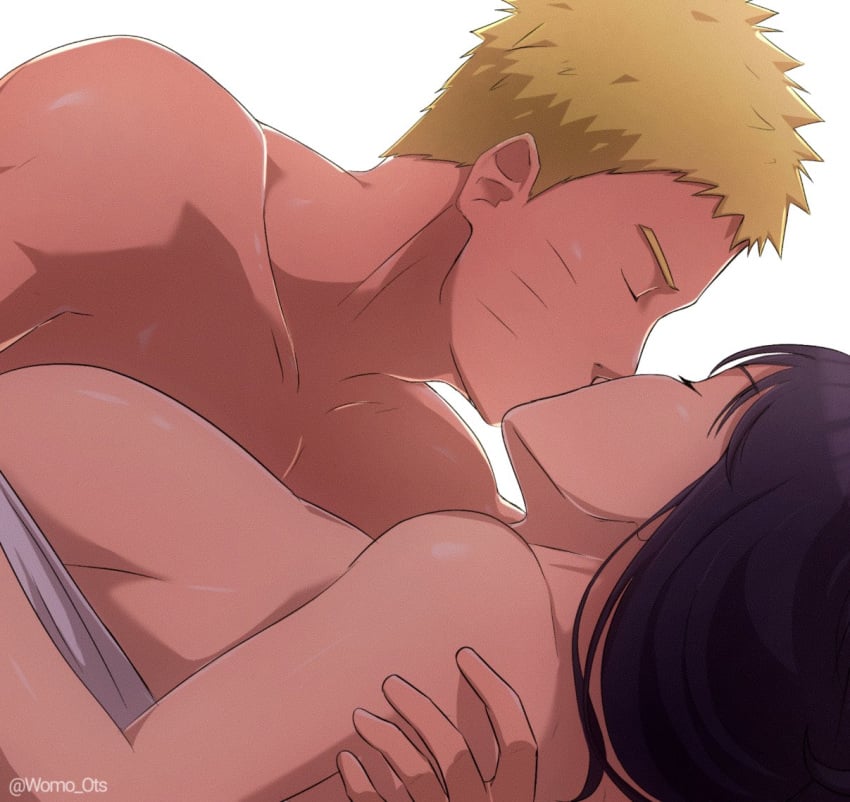 1boy 1boy1girl 1girls big_breasts boruto:_naruto_next_generations breast_press breasts canon_couple couple husband_and_wife hyuuga_hinata kissing making_out naruto naruto_(series) nude romantic romantic_couple symmetrical_docking uzumaki_naruto wholesome womo_ots