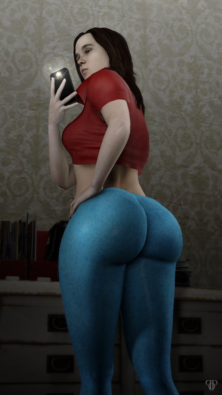 3d amanda_sparkle ass ass_focus beyond_two_souls female jodie_holmes popa_3d_animations poster sfm source_filmmaker thick_ass thick_thighs yoga_pants