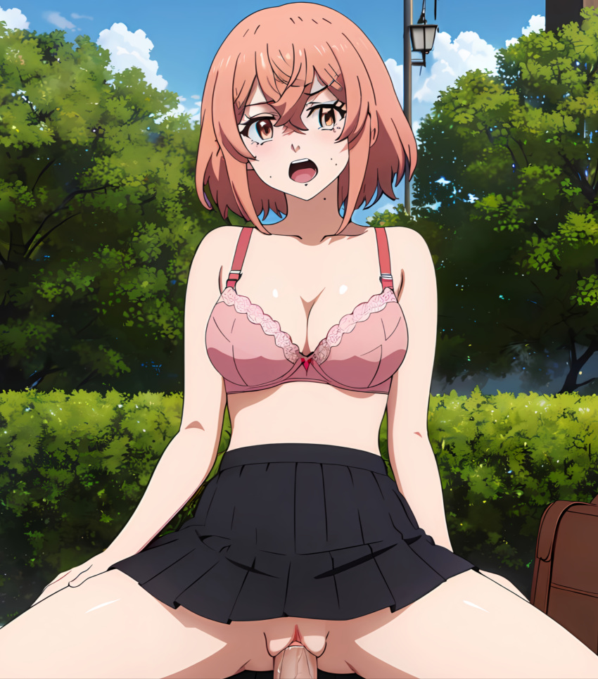 1boy 1boy1girl 1girls 2d ai_generated female female_focus hinata_tachibana lingerie male male/female male_pov patreon penis_in_pussy pov public public_nudity public_sex pussy ranway_(artist) school_uniform sex submissive_female tachibana_hinata tokyo_revengers uncensored vagina vaginal_penetration