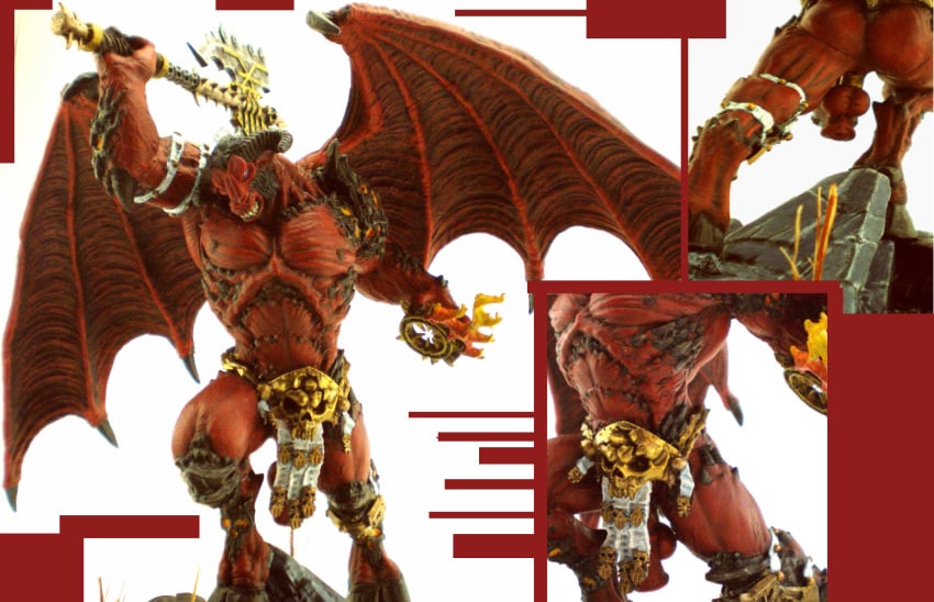 bloodthirster chaos_(warhammer) cock_ring conversion daemon_prince durel_(artist) horsecock ineffective_clothing ineffective_loincloth khorne loincloth male_only miniature miniature_conversion miniature_model photo photo_(medium) tagme warhammer_(franchise) warhammer_40k