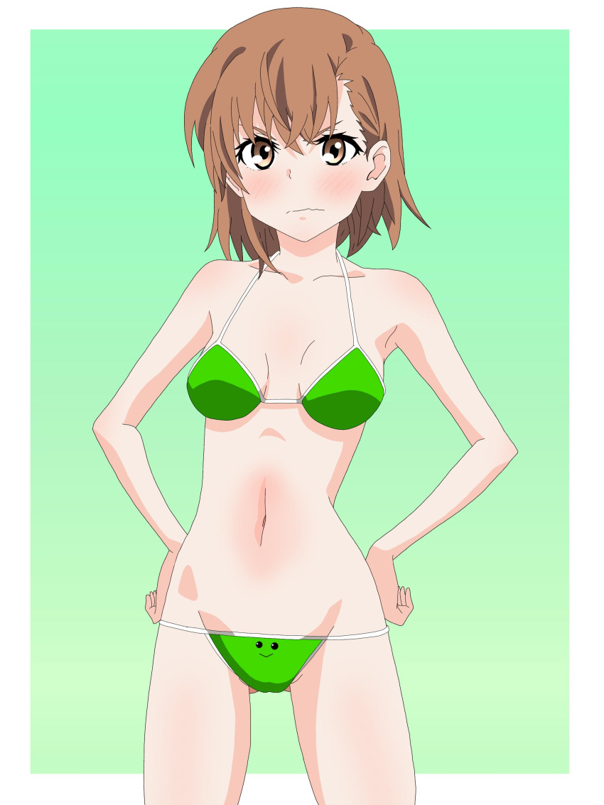 Misaka Mikoto (To Aru Kagaku No Railgun) Rule 34 Image