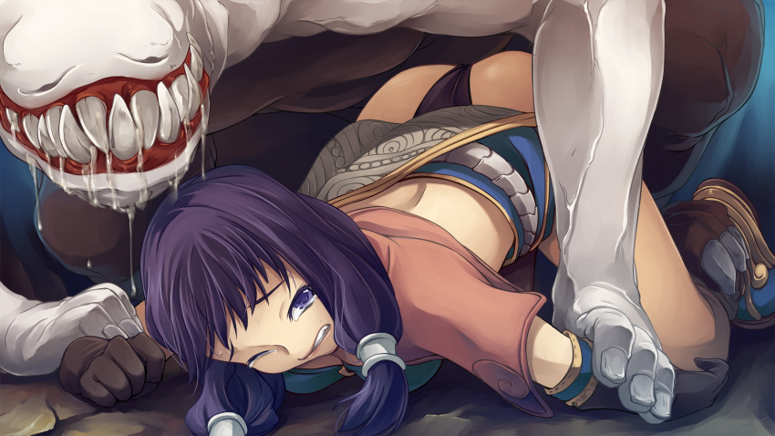 1girls female mage moonshell purple_hair ragnarok_online tagme