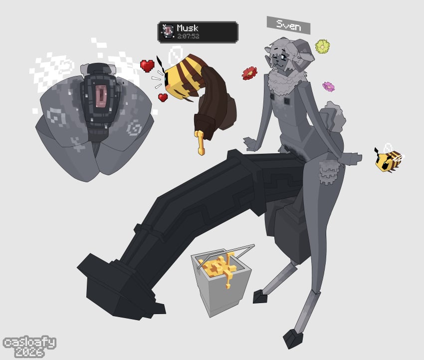 Bee (Minecraft) Rule 34 Image