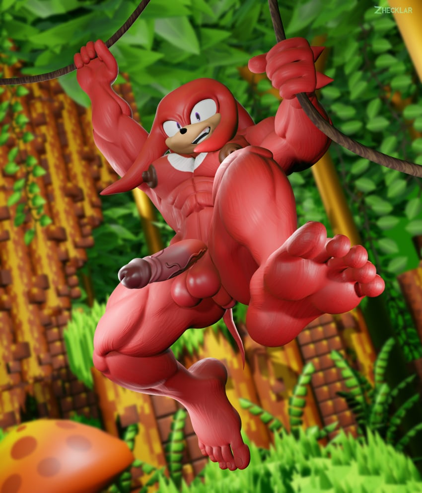 Knuckles The Echidna (Sega) Rule 34 Image