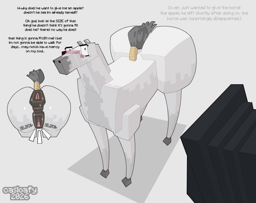 Horse (Minecraft) Rule 34 Image