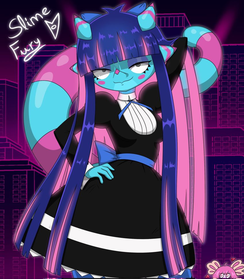 Stocking Anarchy (Panty & Stocking With Garterbelt) Rule 34 Image