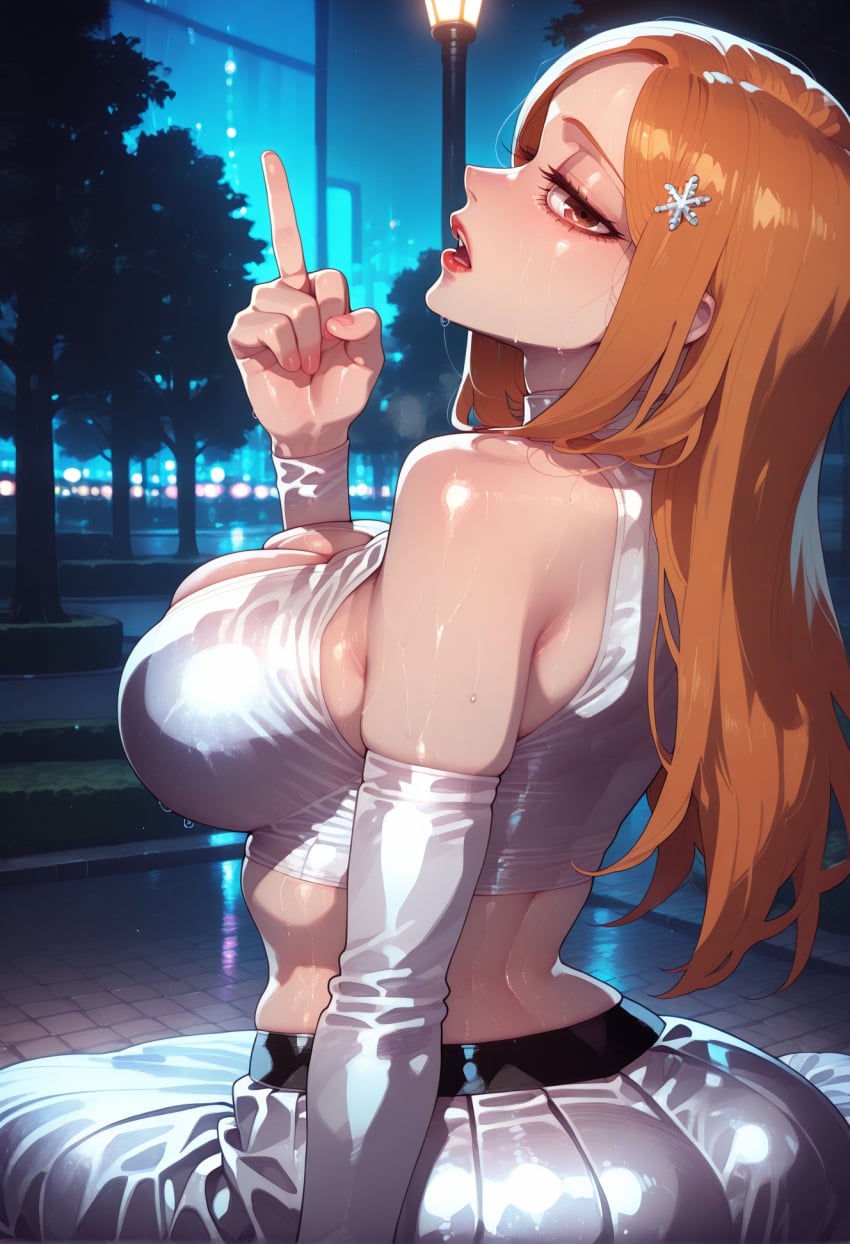 Inoue Orihime (Bleach) Rule 34 Image