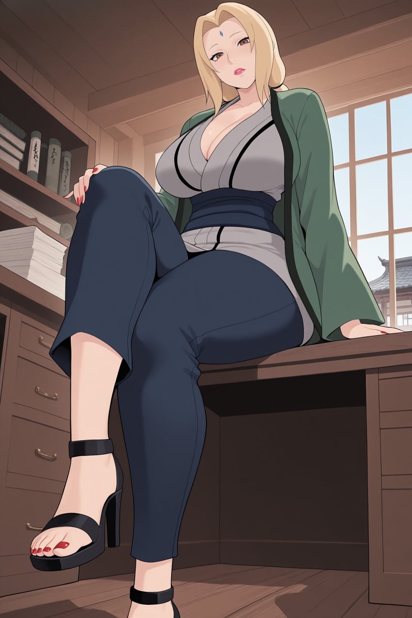 Tsunade (Naruto) Rule 34 Image