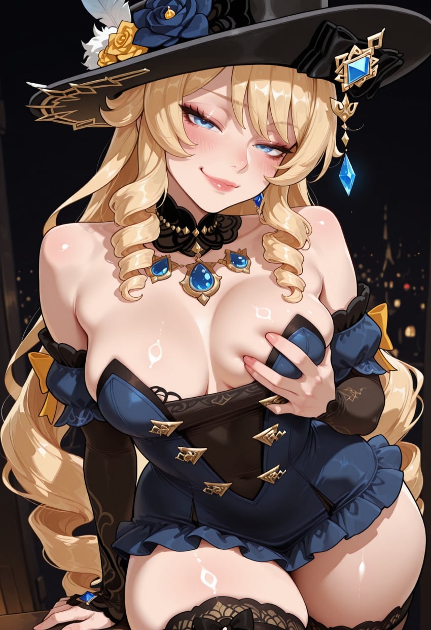 Navia (Genshin Impact) Rule 34 Image