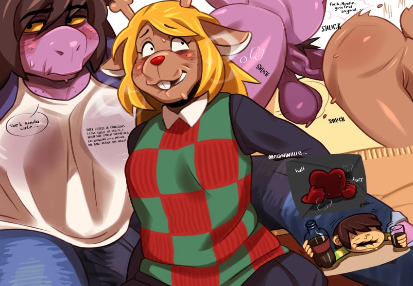 Kris (Deltarune) Rule 34 Image