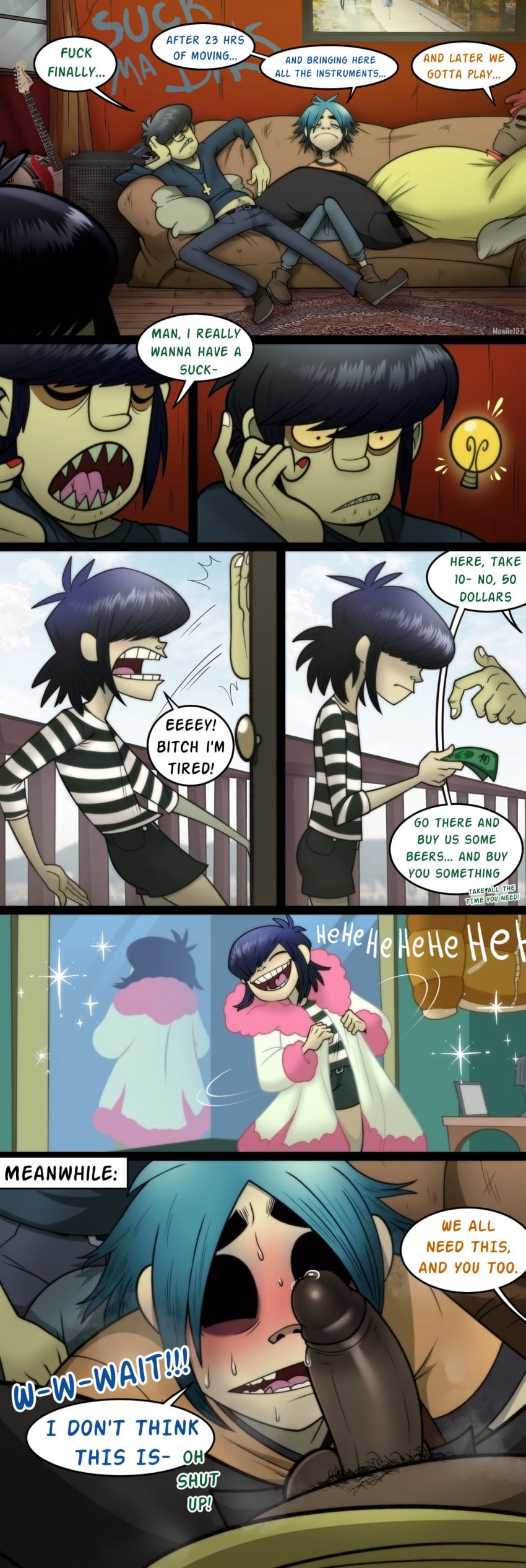 2d (Gorillaz) Rule 34 Image